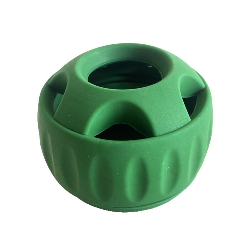 Silicone Dog Slow Feeder Ball Chew Resistant Dogs Chew Toys Reusable Puppy DIY Snack Mold Treat Dispenser Pets Interactive Toys