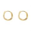 Minimalistisch Nieuw Hete Verkoop Trendy Verguld Goudkleurig Cirkel Oorbellen voor Vrouwen Oorring Oorring Klassieke Sieraden
