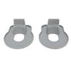 2 Pack Swimming Pool Pipe Holders, Pool Hose Holder Stickers ABS   Ground Pool Hose Support Bracket for 1.25 Inch Diameter Pipes