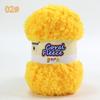 DIY Scarf Knitting Kit: Ice Yarn, Thick Coral Fleece, Gift for Her