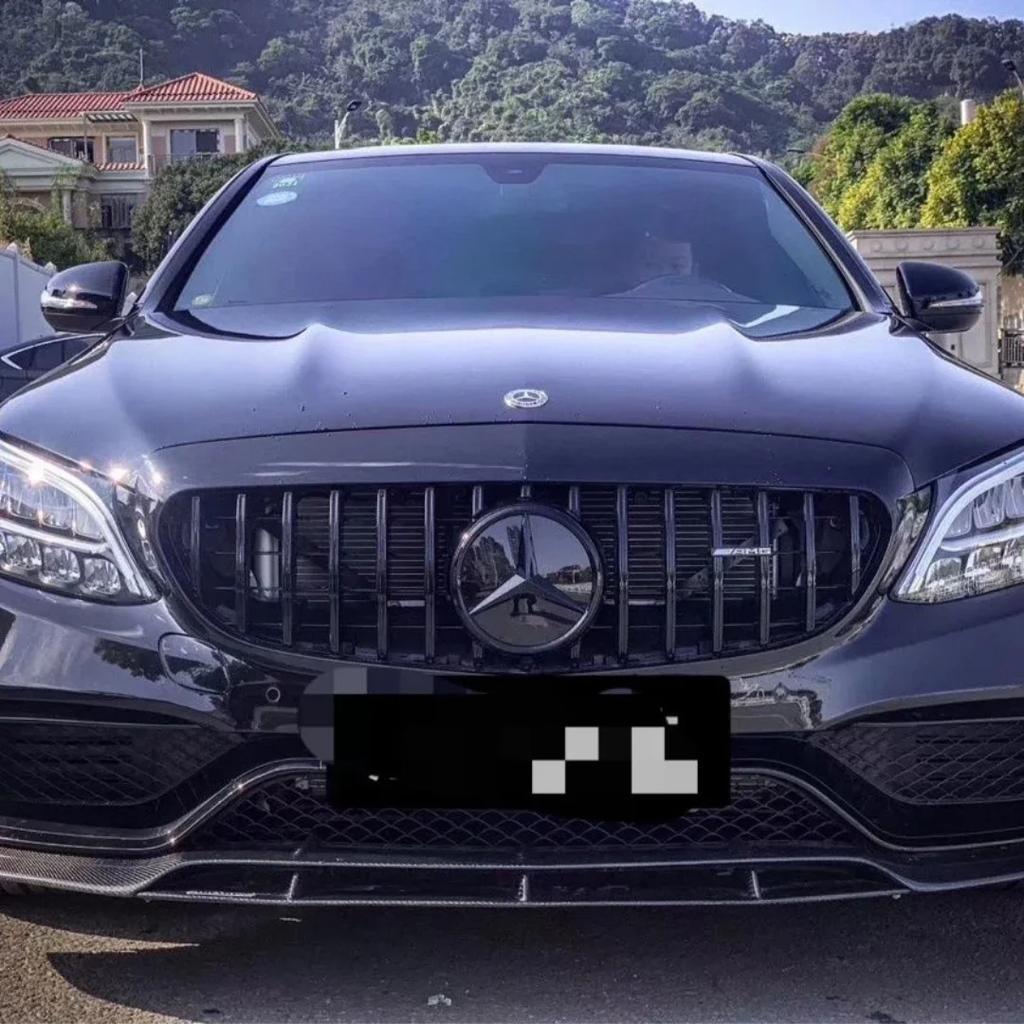 Car Sticker 2025 Hot For Benz Grill Badge 3D Convex Star Front Embelm For Mercedes Benz AMG A B C E CLA CLS SLK GL Metris GLK GL