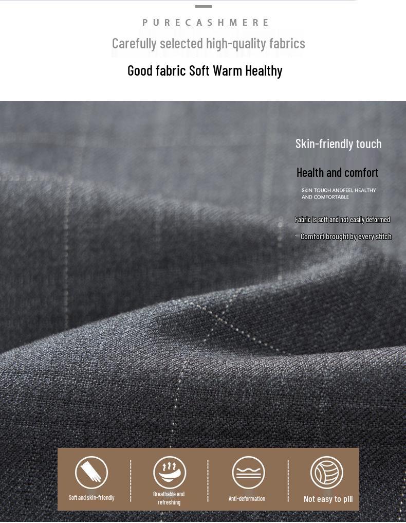 Spring & Autumn Men's Plaid Lapel Jacket for Middle-aged & Elderly - Business Casual Dad Outerwear