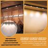 Smart LED Human Body Induction Light Rechargeable Self-adhesive Hill Cat Eye Light Strip Wine Cabinet Cabinet Wardrobe Light Strip