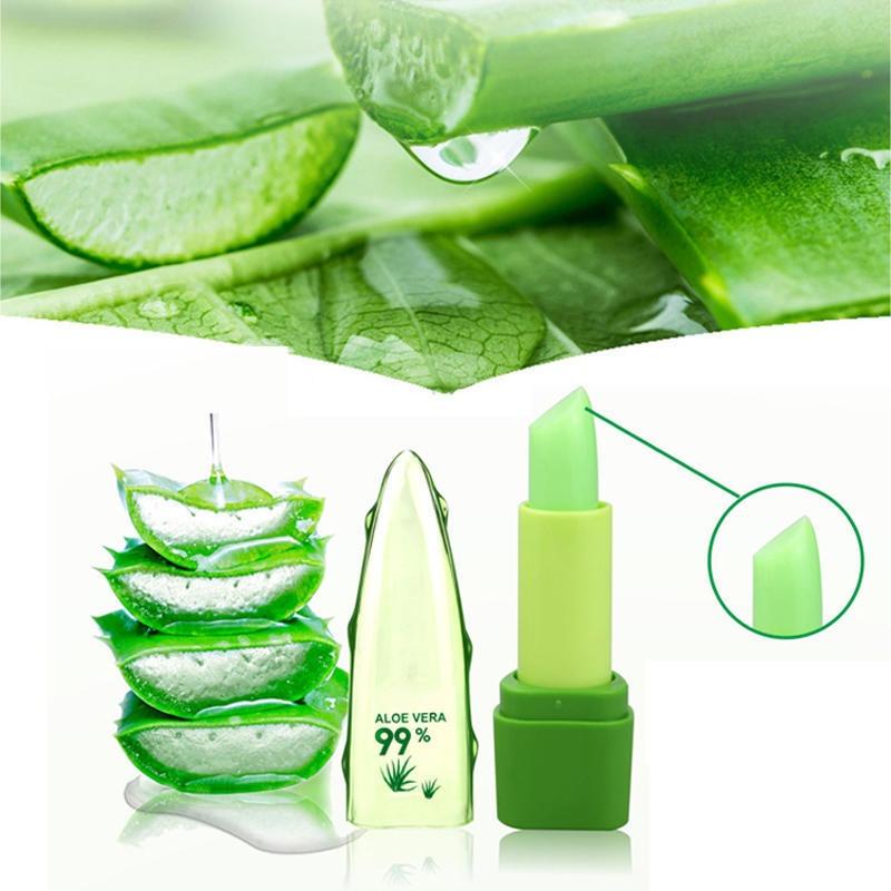 Kaufe Lippen-Make-up, wasserfest, langlebig, Feuchtigkeitscreme,  Farbwechsel, Aloe Vera, schner Lippenstift, gnstiges Make-up zum Preis ab  1.25 | Joom