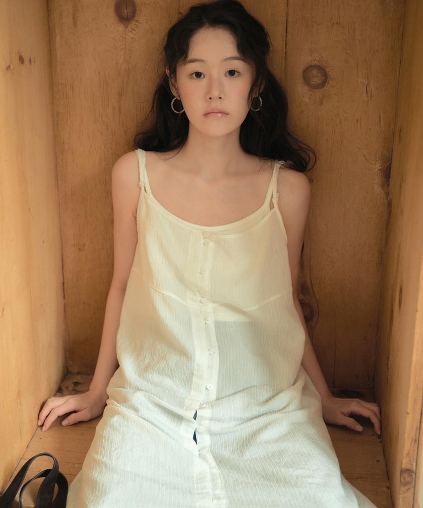 Wednesday Oasis For Woman Moa Layered Sleeveless Dress_Ivory(Wb6Op03)