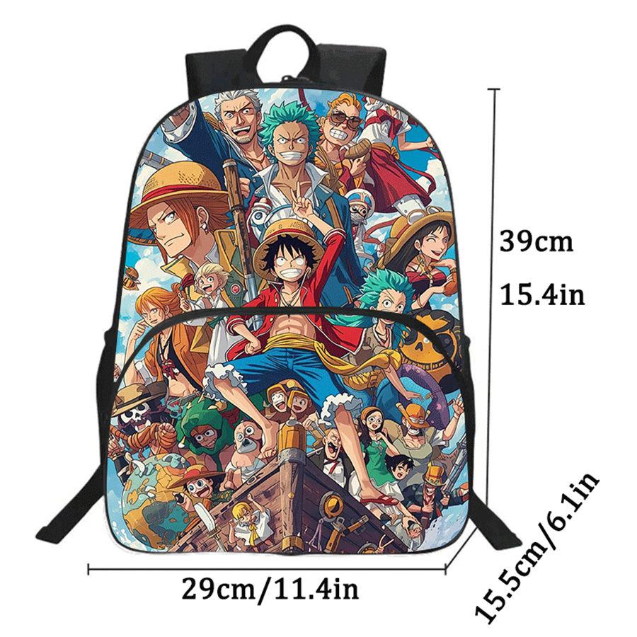 15 Inch One Piece Lightweight School Backpack with Front Pocket, Durable Large Capacity Unisex Daypack for Boys Girls Age 6-10