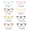 Rivet Anti Blue Light Glasses Frame For Men Women Retro Transparent Optical Spectacle Eyeglass Computer Blue Blocking Eyewear