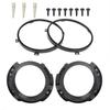 Headlight Mounting Brackets ForJeep Wrangler JK 2007-2017 7 Inch Round Ring Headlight Mounting Brackets Mounting Retaining Set