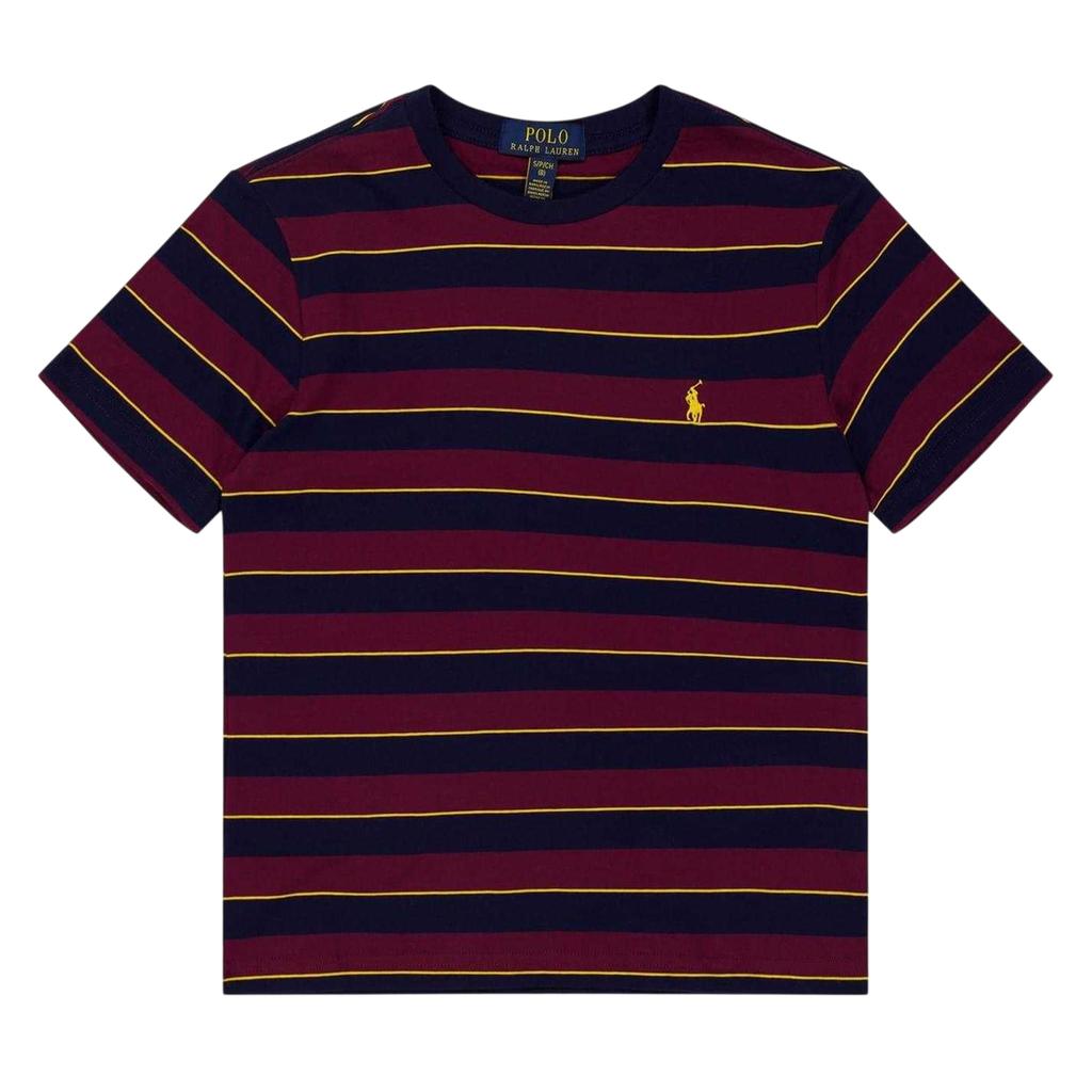 Ralph Lauren Boys Striped Crew Neck T-Shirt