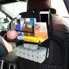 Vehicle Seat Back Organizers Tray Multifunctional Drink Holder Quick Mount System For Snacks Meals Car Interior