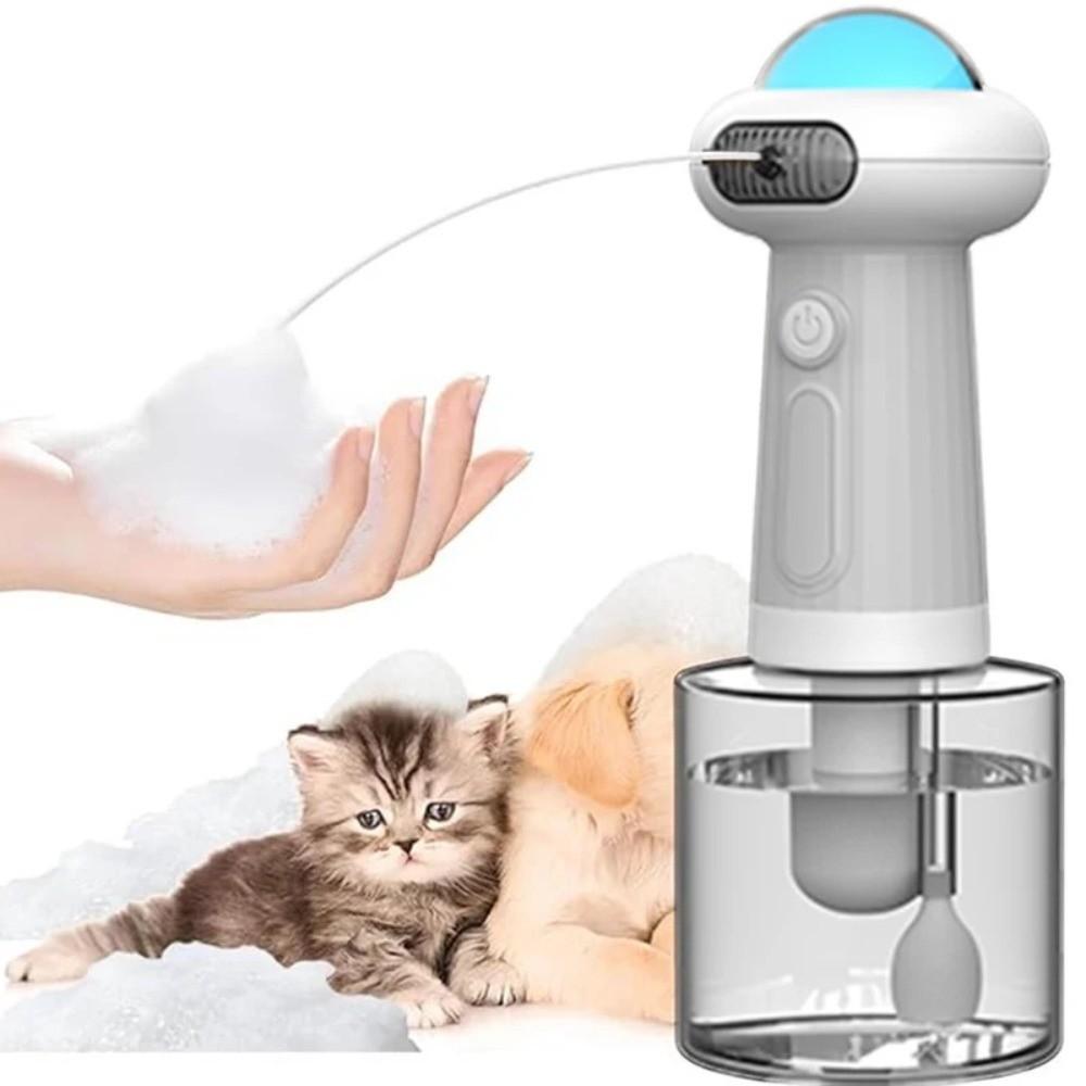 Shampoo Pet Bathing Machine Easy To Use Automatic Foam Sprayer Cat Dog Bath Bubbler  Pet Salon