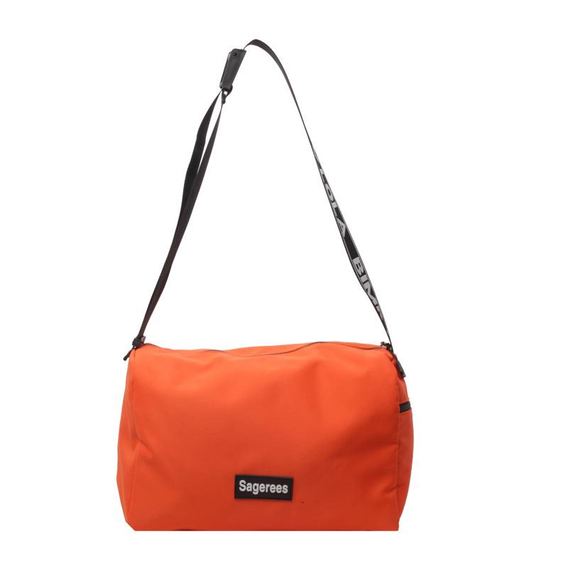 Casual large-capacity messenger bag women's new ins simple and fashionable messenger bag light going out leisure sports bag
