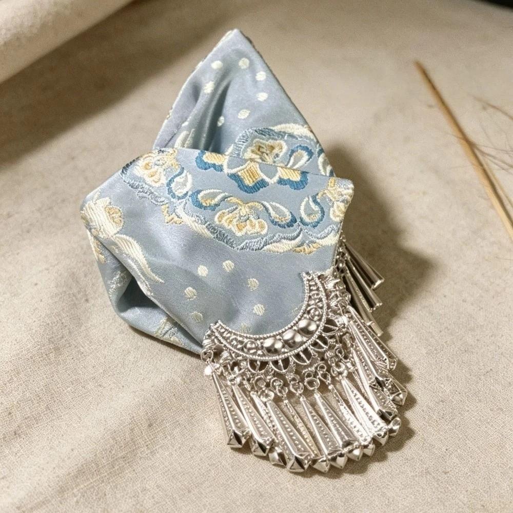 Princess Style New Chinese-style Hairpins Imitation Silver Bell Hairgrip Tassel Hair Clip  Headwear