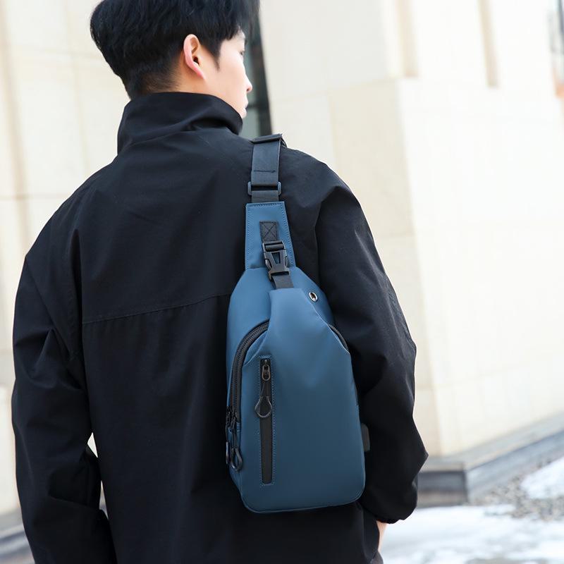 Men's 2024 Cross-Border Large Capacity Multi-Functional Cycling Messenger Bag