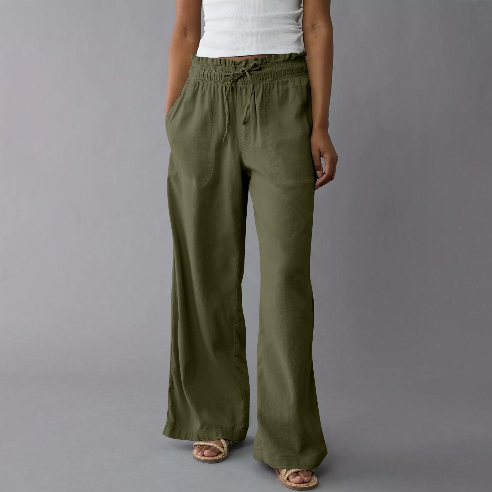 

Женские спортивные брюки для фитнеса, повседневные свободные эластичные спортивные брюки, прямые широкие брюки, повседневные брюки, брюки для йоги XL