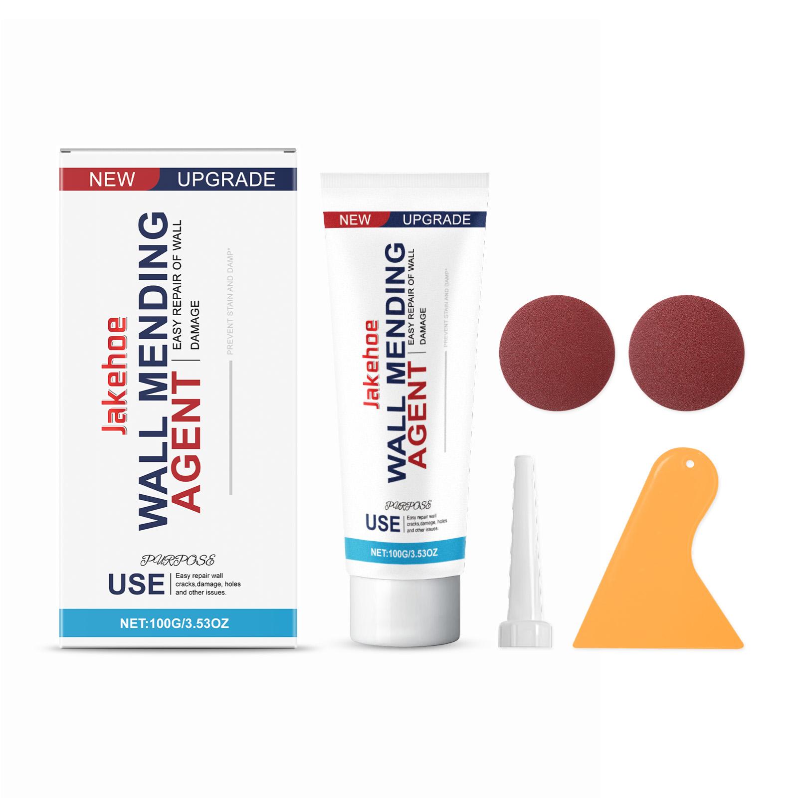 Wall Repair Paste Mouldproof Wall Crack Wall Mending Agent Wall Peeling Gap Repair Cream White Repair Paint Tool With Scraper