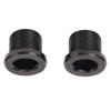 Bike Crank Screw Rust Proof Metal Chain Wheel Nut Bike Crankset Arm Fixing Screw for Road Bikes 2pcs