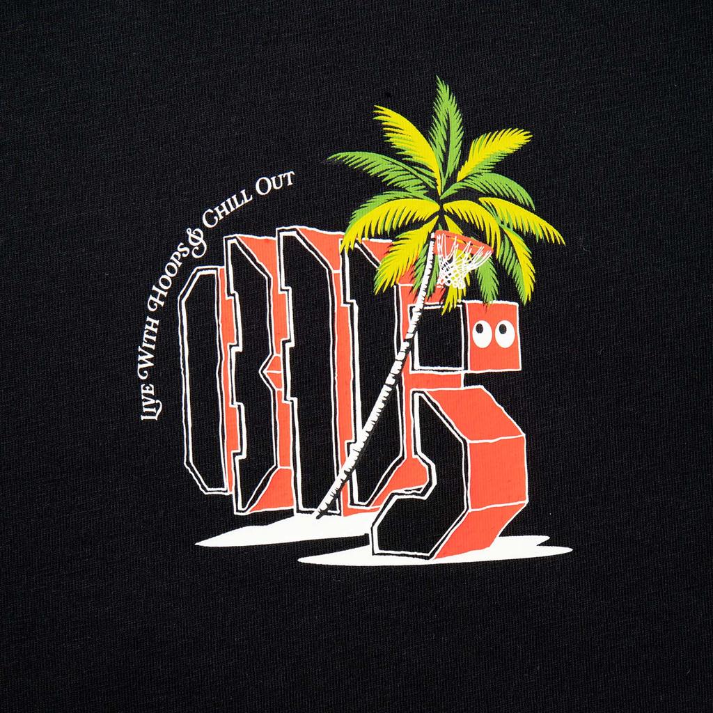 Li Ning Basketball Series Letter Print Pattern Breathable Versatile Casual Short Sleeve T-Shirt Men T-Shirt Black AHSV207-5