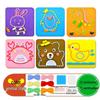 Montessori DIY Threading Toy Kit: Kindergarten Non-Woven Fabric Sewing Set