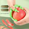 4pcs Creative Fruit Peeler - 304 Stainless Steel Quick Peel Design, Potatoes & More - Fun Kitchen Gadget for Home Use, Compact Kitchen Tool