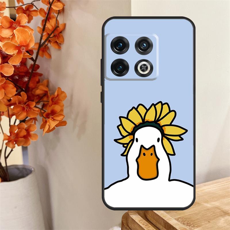 

Cartoon Cute Animal Duck Funda For OnePlus 8T 10T 13 13R 12 12R 11 10 Pro OnePlus Nord 4 CE 2 3 Lite N30 N20 N10 Case OnePlus Nord CE3Lite