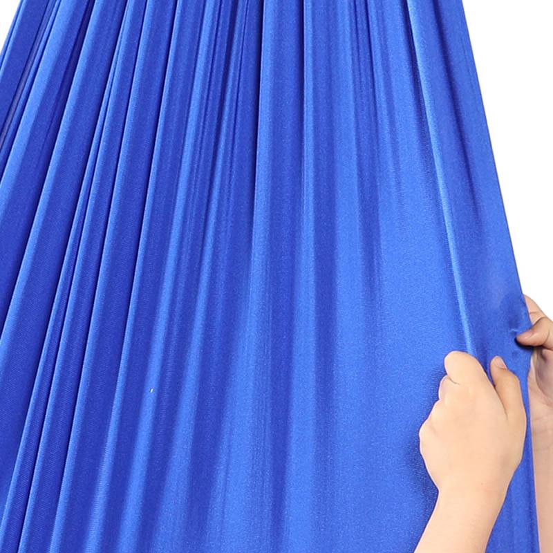 150x280cm Full Set Kids Home Hanging Swing Seat Yoga Fitness Hammock Nylon Elastic Therapy Cuddle Wrap Aerial Yoga