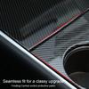 New ABS Black Car Central Control Panel Protective Patch For Tesla Model 3 2017-2020 Tesla Model Y Car Interior Accessories 1Set