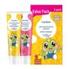Frog Prince Kids' Fruity Toothpaste 50g x 2 Pack – Anti-Cavity Morning & Night Protection for Ages 3-12.