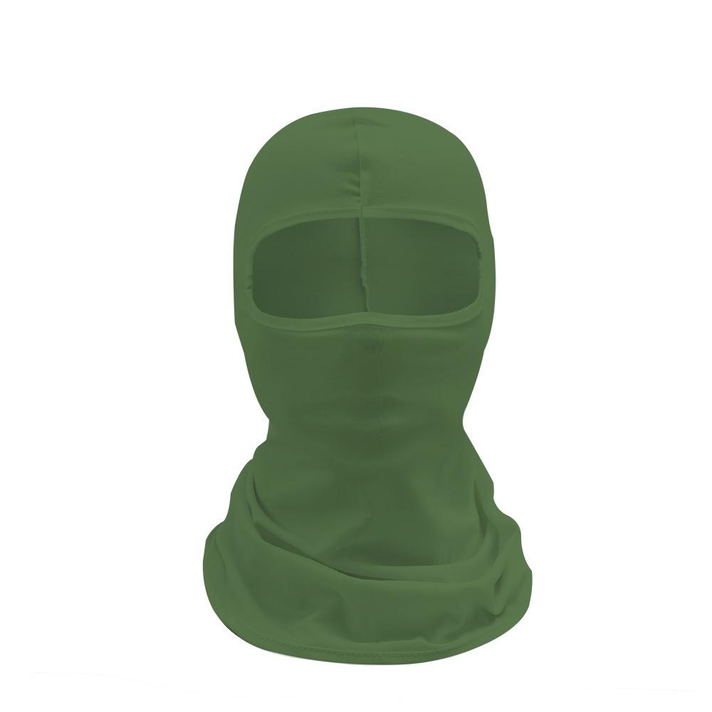 Summer Ice Silk Sunscreen Face Mask: Windproof Dustproof Balaclava for Cycling, Biking, and Outdoor Sports
