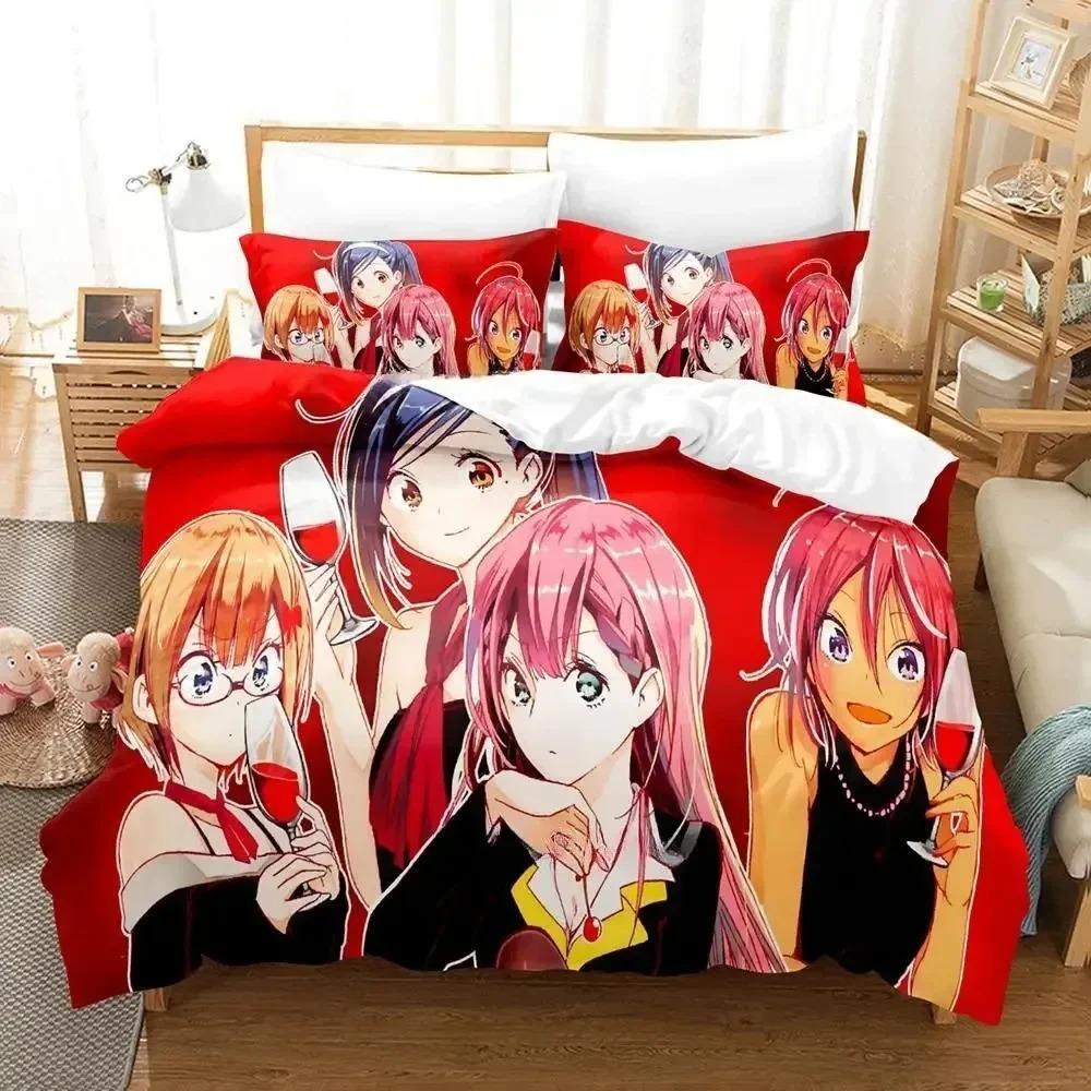 New We Never Learn Bedding Set Single Twin Full Queen King Size Bed Set Adult Kid Bedroom Duvet Cover Sets 3D Anime Kawaii Bed