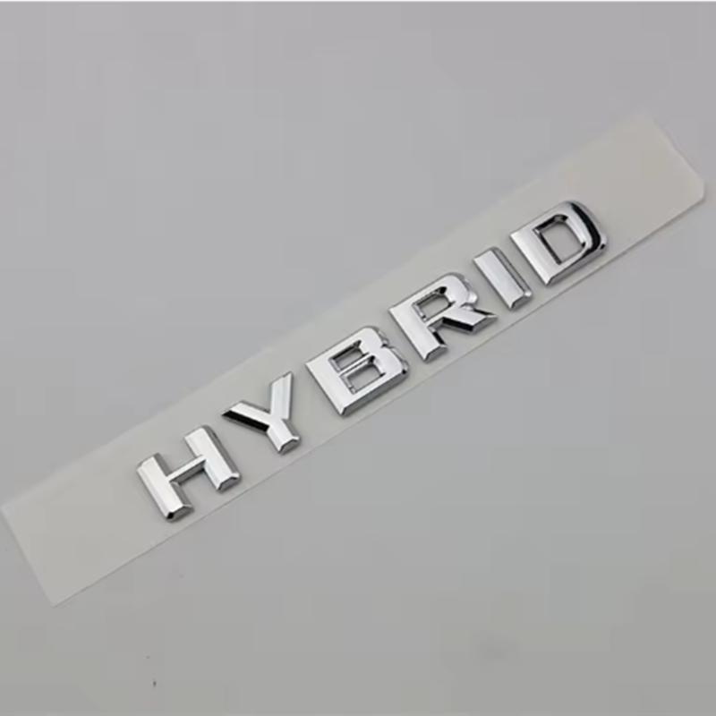 

ABS Car Rear Trunk Badge HYBRID Sticker For Mercedes Benz S400 L ML450 E300 E400 W211 W212 W163 W164 W221 W222 Accessories