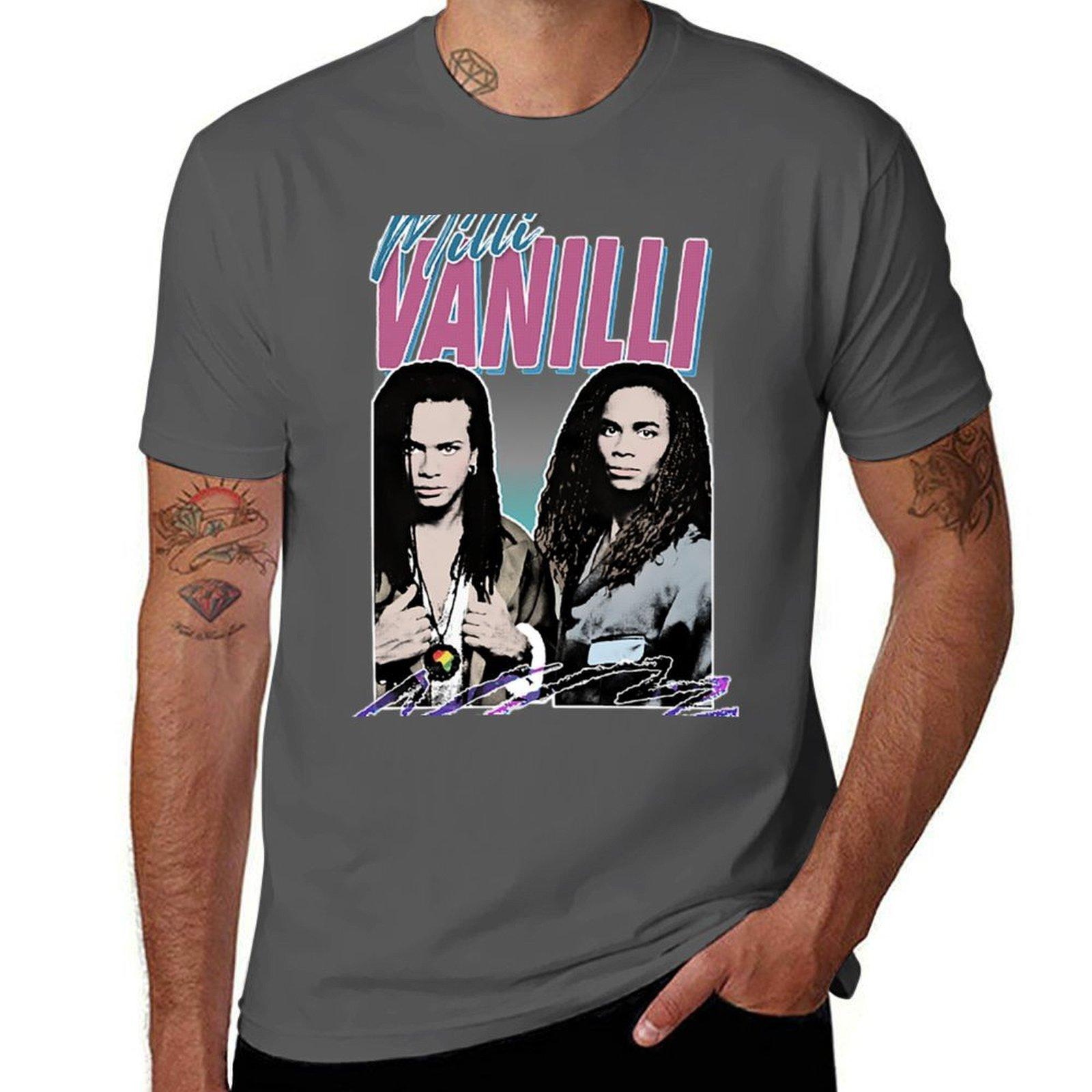 

Milli Van-illi T-Shirt t shirts designer funny t shirts man T-Shirt 4XL