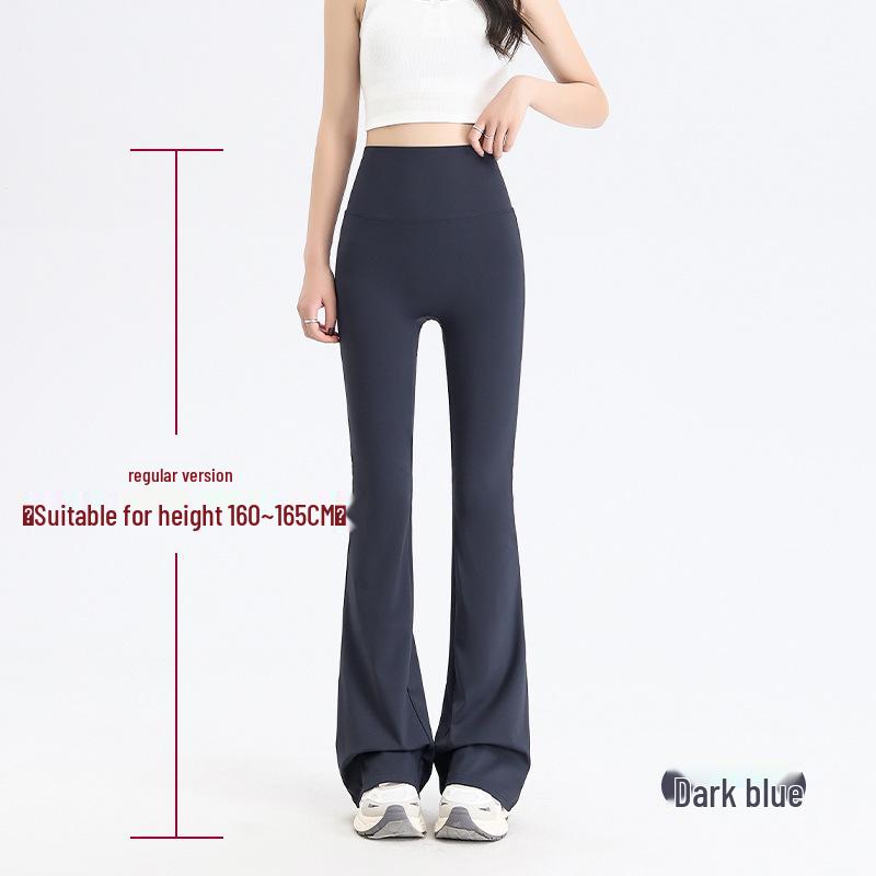 

Petite Women s High-Waisted Shark Pattern Micro-Flared Summer Yoga Pants - Slimming Design M [45-52.5kg]