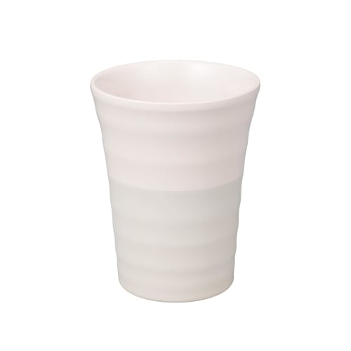 CB Japan Tumbler, 300ml, Pink, Full Ceramic Coating, Dual-Layer Vacuum Insulation, Hybrid Teacup, Keeps Warm Like Ceramic, Yuragi 300 Stainless Steel