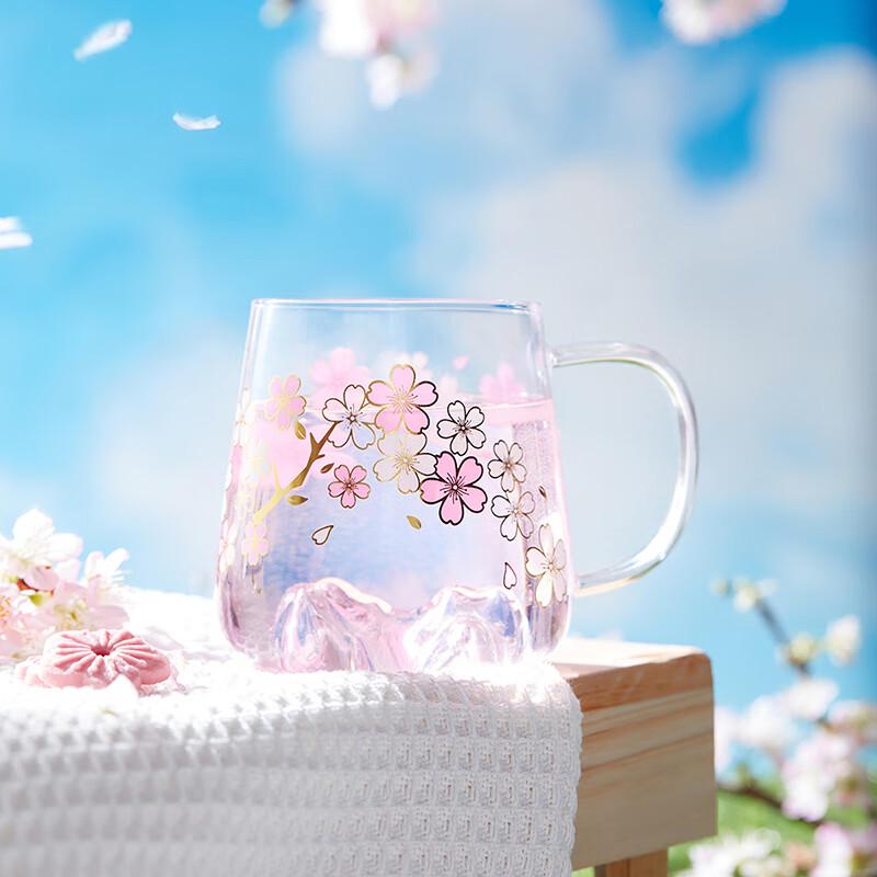 

Cherry Blossom Glass Tea Cup