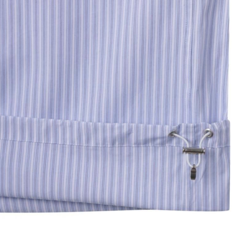 Blue 2 Color Detail Half Shirt Cwsam25306bux