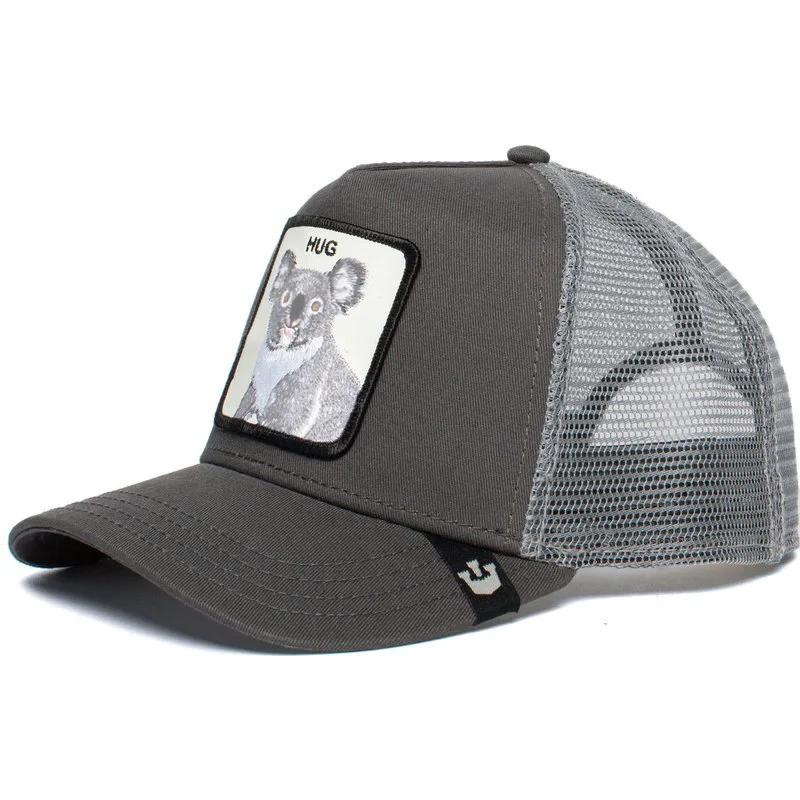 Cappellino da baseball ricamato con bastoncino di animale per appassionati di animali sia maschi che femmine, cappello da camionista, protezione solare e ombreggiatura
