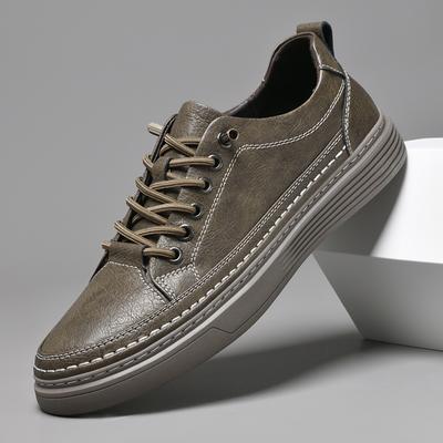 Herrenmode Echtleder Oxfords Schuhe Lässig Schnürschuhe Formelle Businessschuhe Hochzeitsschuhe Neues Schuhwerk Wanderschuhe Sneaker