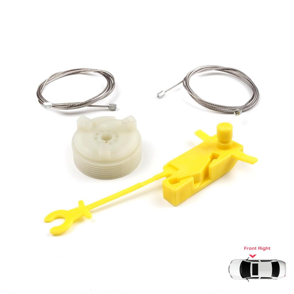 BWR5498 Zestaw naprawczy podnośnika szyb elektrycznych przód prawy do Renault Trafic MK2 X83 JL FL EL Vivaro Primastar 2001-2015 7700311821