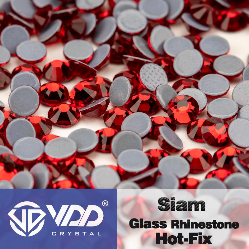 VDD SS6-SS30 High Quality Hot-Fix Glass Rhinestone Crystal Flatback Strass Stones DIY Garment Decoration Wedding Dress
