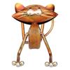 Katzenförmiger Weinhalter Weinregal Regal Metallskulptur Praktische Heimdekoration Handwerk