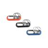 Metal Key Buckle Business Car Keychain Car Key Holder Bottle Opener Key Chain Double Ring  Keychain