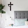 1pc Cross Sign Inspirational Metal Wall Art Religious Wall Decor Resurrection Wall Hanging Perfect Christian Faith Gift