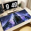 Genshin Impact Il Capitano Pro ESports Gaming-Mauspad Extra Groß Rutschfest Genähte Kante Tastatur Laptop Schreibtischmatte Für PC-Gamer