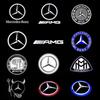 CSG1 2X Led Car Door Welcome Light Projector Logo for Mercedes Benz W205 AMG W176 W177 W212 W166 Interior Mouldings TYD-BECHI
