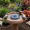 Solar Fountain Pump  16cm Round Floating Water Fountain for Garden Pond Pool Patio  Outdoor Solar Powered Water Feature