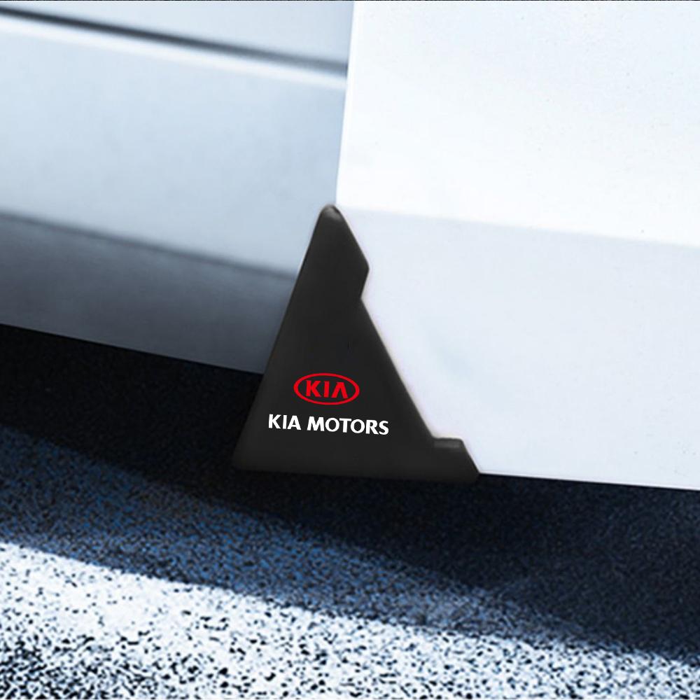 Car Logo Door Corner Collision Anti-scratch Protection For KIA Rio Ceed Sportage Cerato Soul Sorento Picanto Optima K2 K3 K4 K5KP3