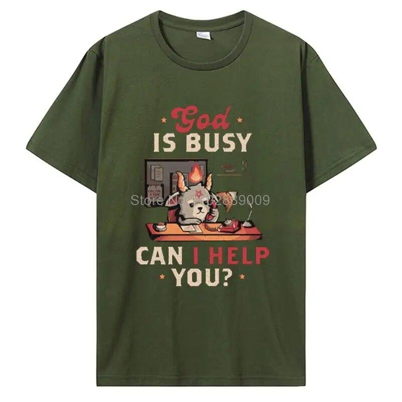 

Футболка с кавайным рисунком, забавная футболка с козой, футболка с изображением Бафомета ужасов, забавная футболка со злом, женская хлопковая футболка унисекс, футболки в стиле хип-хоп 3XL