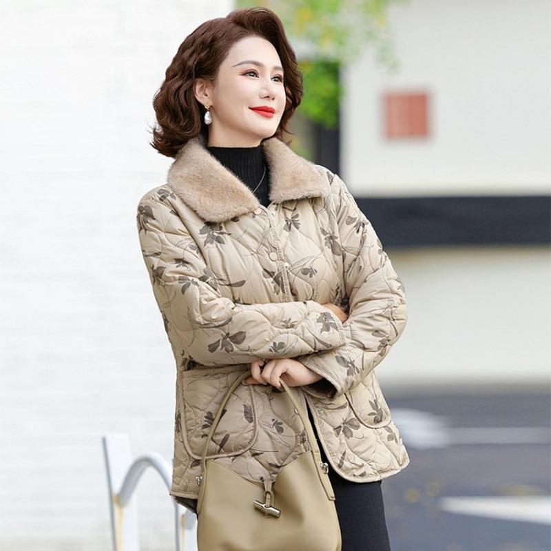 Fleece autumn and winter cotton-padded clothes, winter cotton-padded jackets, new warm cotton-padded jackets, thickened women's jackets