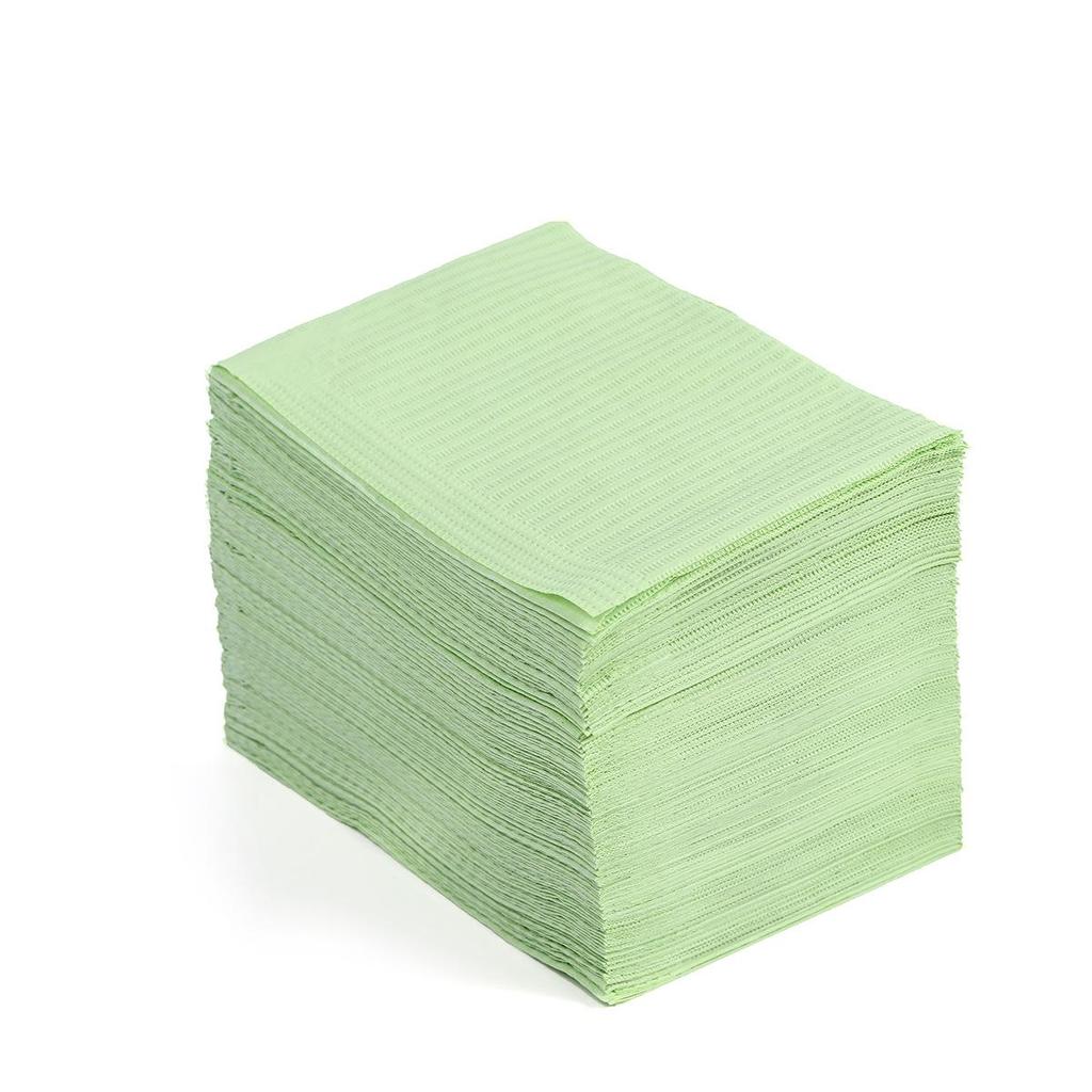 Waterproof Disposable Tattoo Table Mat with Laminated Paper Placemat and Bib Scarf